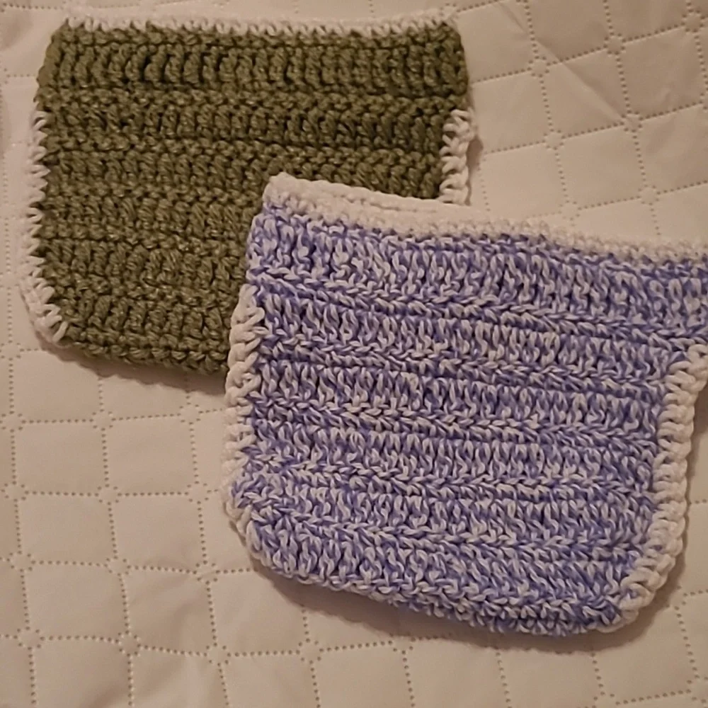 Handmade crochet knitted
